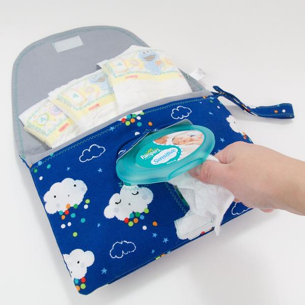 MarshMueller Diaper + Wipe Clutch