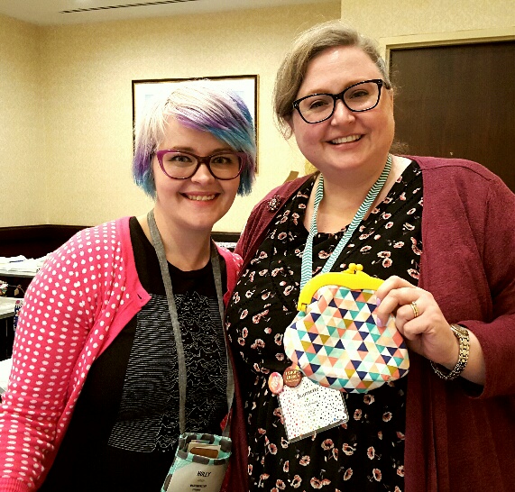 Holly and Jeannette at Craftcation